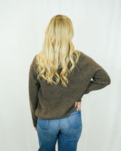 Load image into Gallery viewer, Karlie Solid Turtleneck Sweater | Chocolate