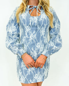 Elliatt Safia Long Sleeve Mini Dress