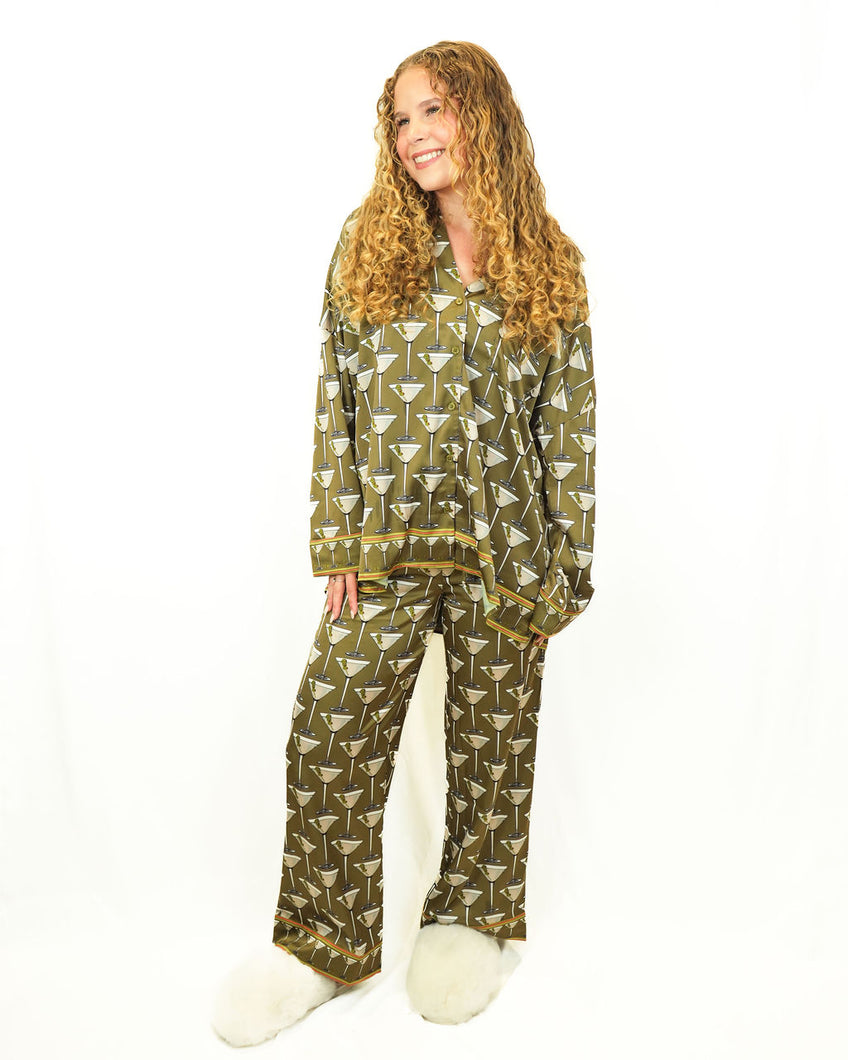 Show Me Your MUMU Overslept PJ Set | Dirty Martini Silky