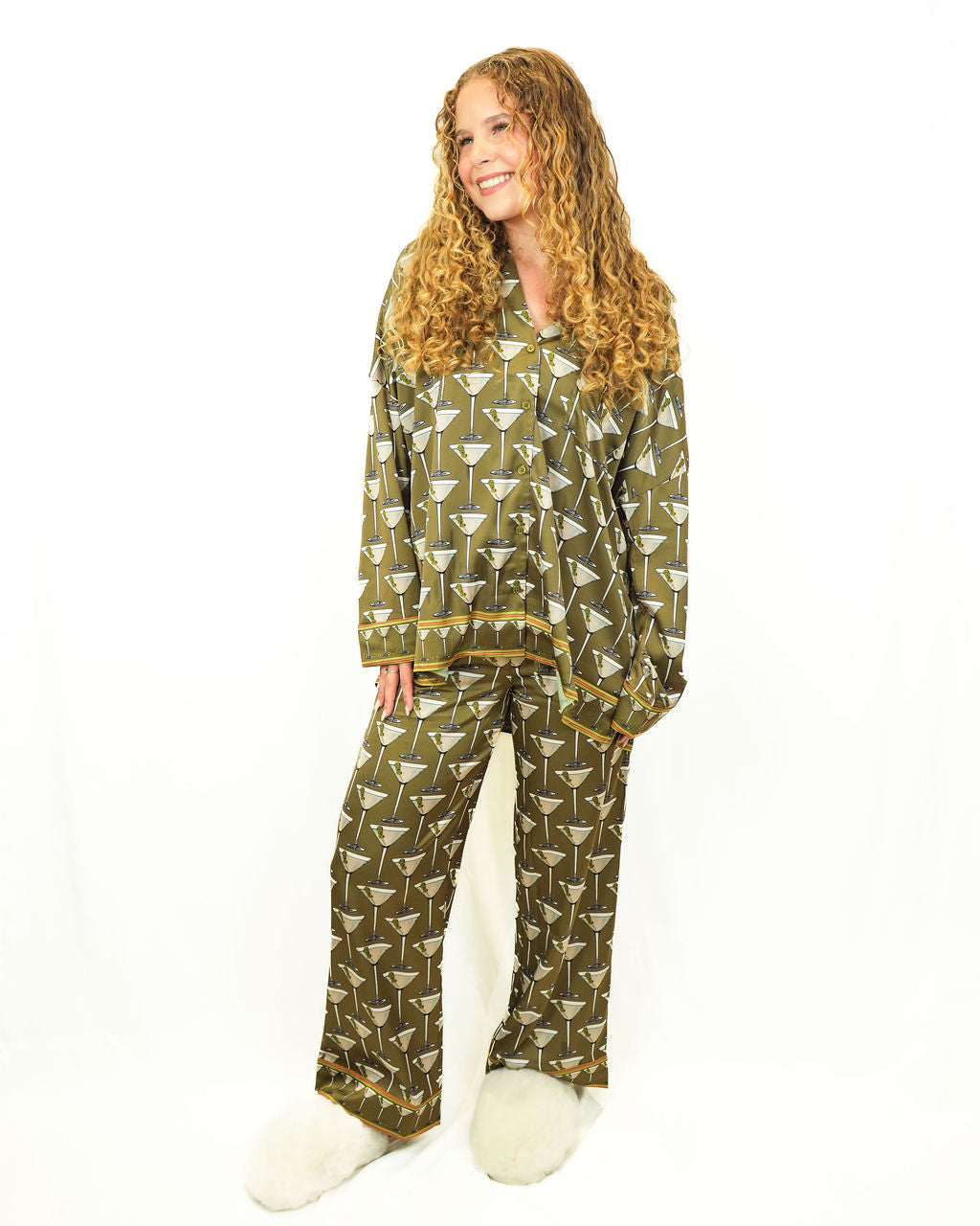 Show Me Your MUMU Overslept PJ Set | Dirty Martini Silky