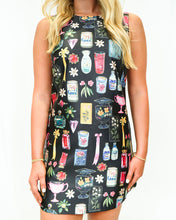Load image into Gallery viewer, Amanda Uprichard Benedict Dress | Black Treasure Print