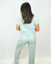 Load image into Gallery viewer, Brooks Avenue Margarie Pajamas | Porto Blue