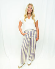 Load image into Gallery viewer, FRNCH Austen Pant | Lilac Stripe