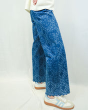 Load image into Gallery viewer, Brooks Avenue Tetlow Trouser | Laser Etched Denim