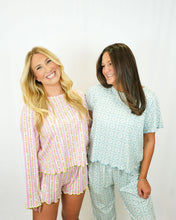 Load image into Gallery viewer, Brooks Avenue Margarie Pajamas | Porto Blue