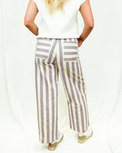 Load image into Gallery viewer, FRNCH Austen Pant | Lilac Stripe