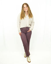 Load image into Gallery viewer, Barefoot Dreams CozyChic Dolman Sleeve Collared Pullover | Stone