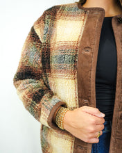 Load image into Gallery viewer, Sophie Sherpa &amp; Cord Trim Jacket