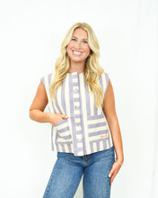 Load image into Gallery viewer, FRNCH Sagan Vest | Lilac