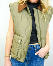 Load image into Gallery viewer, Chelsea Quilted Vest