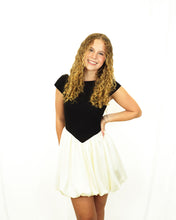 Load image into Gallery viewer, Adelyn Rae Color Blocked Bubble Mini Dress
