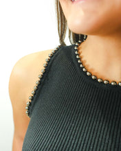 Load image into Gallery viewer, En Saison Roza Knit Bodysuit | Black