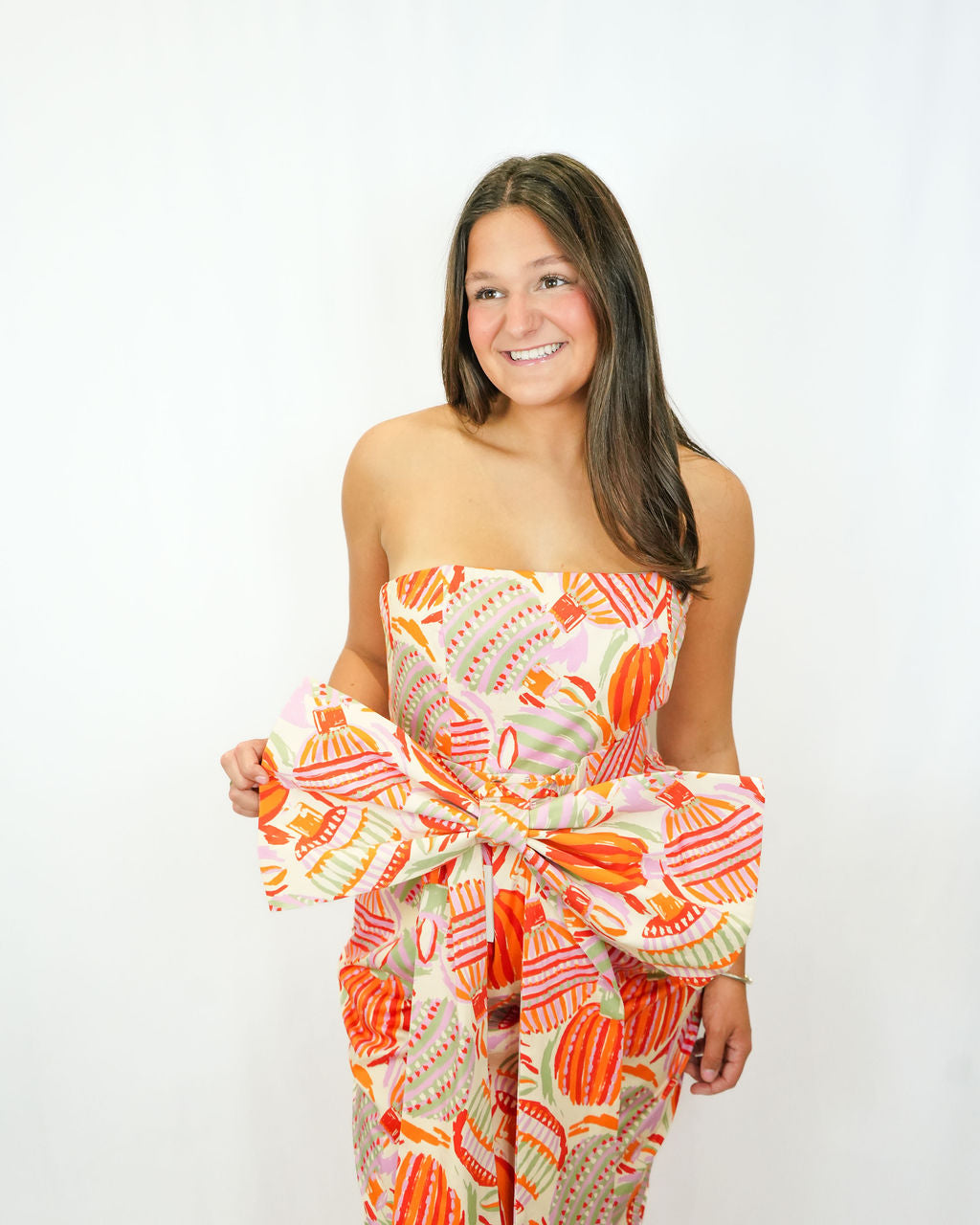 Prosperina Lisette Midi Dress  | Shine On Print