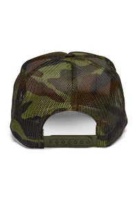 Friday Feelin' Support Day Drinking Trucker Hat in Camo