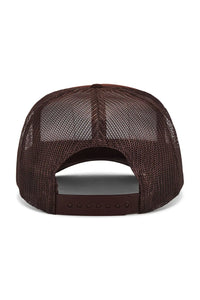 Friday Feelin' Friends in Low Places Trucker Hat in Brown