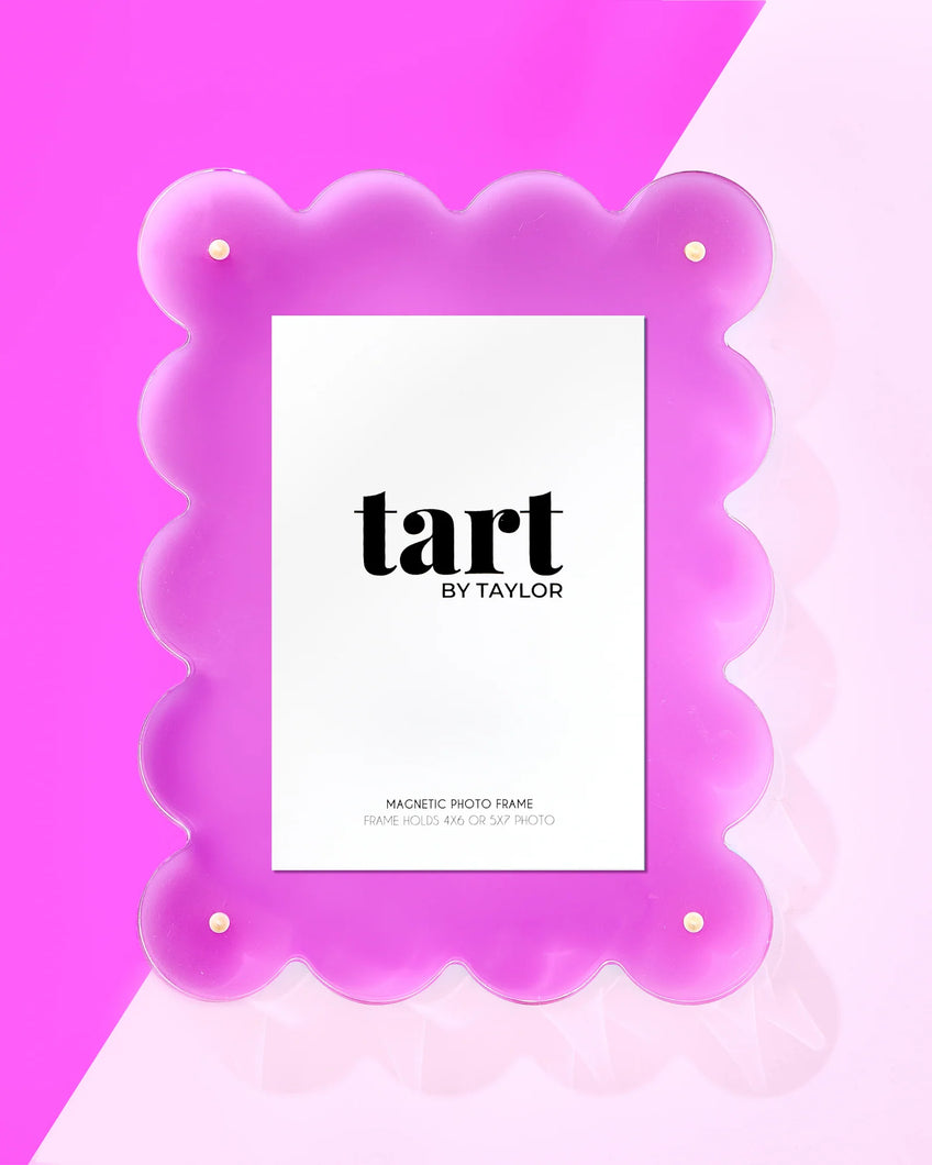 Tart by Taylor Fuchsia Acrylic Picture Frame