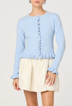 Load image into Gallery viewer, ASTR Eowyn Cardigan | Light Blue