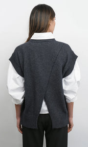 Greylin Jamie Oversized Open Back Vest