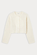 Load image into Gallery viewer, Good American The Chunky Knit Cardigan | Chalk