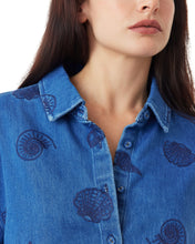 Load image into Gallery viewer, Habitual Seashell Crop Short Sleeve Shirt