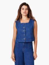 Load image into Gallery viewer, Habitual Denim Vest | Cornflower Blue