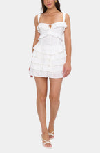 Load image into Gallery viewer, Show Me Your MUMU Lucia Romper | White Voile