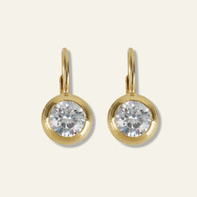 Load image into Gallery viewer, HART Bezel Drop Earrings