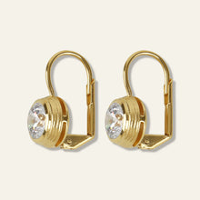 Load image into Gallery viewer, HART Bezel Drop Earrings