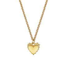Load image into Gallery viewer, HART Small Heart of Gold Necklace