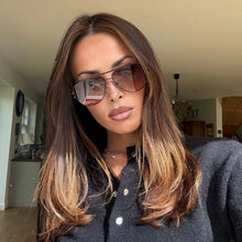 Load image into Gallery viewer, Quay High Key Twist Sunglasses | Chocolate/Brown Fawn