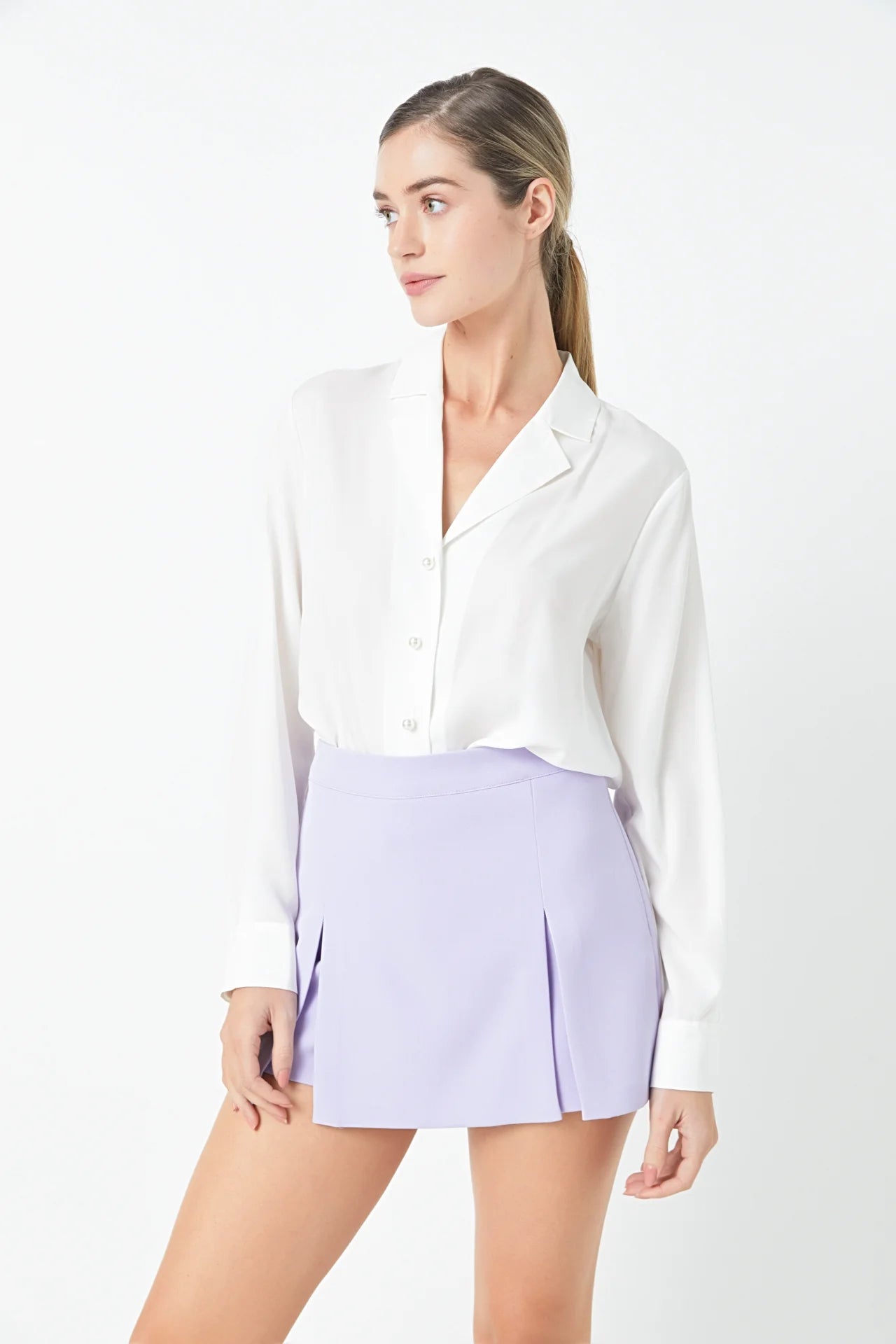 Piper Skort | Lilac