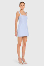 Load image into Gallery viewer, Amanda Uprichard Andreina Dress | Atlantic/Ivory
