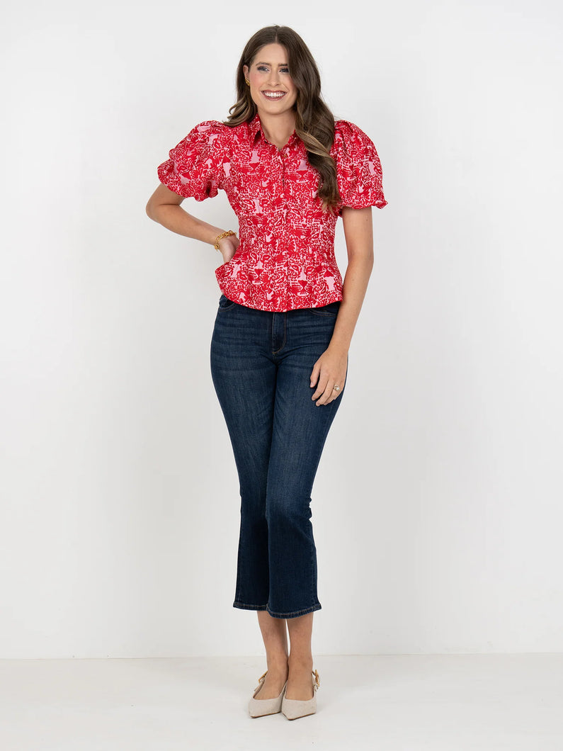 Emily McCarthy Britt Top | Cheeky Cheetah