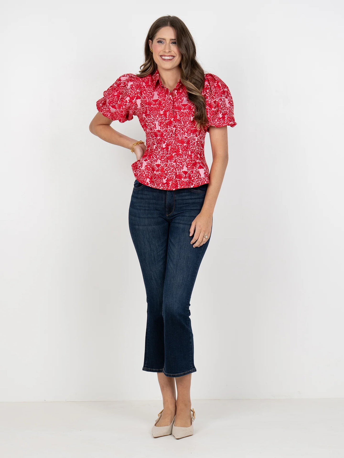 Emily McCarthy Britt Top | Cheeky Cheetah