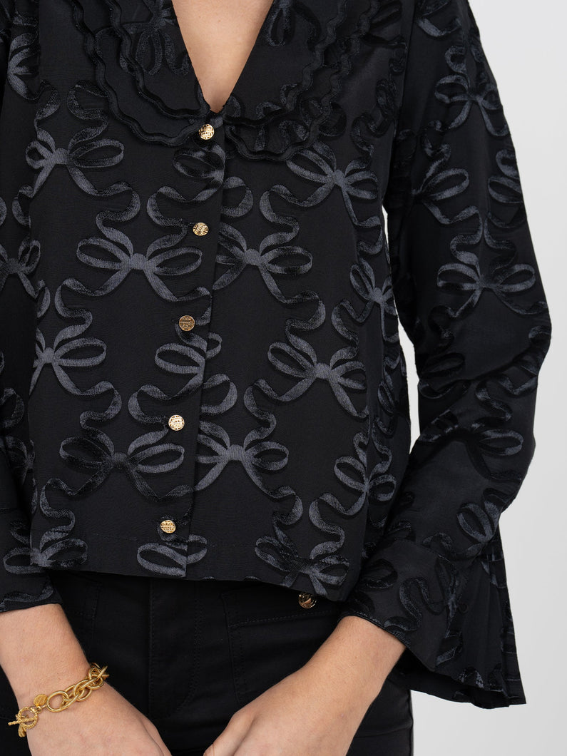 Emily McCarthy Cameron Top | Bow