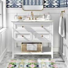 Load image into Gallery viewer, Laura Park Nantucket Bloom Floor Mat