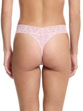 Load image into Gallery viewer, Hanky Panky Signature Lace Original Thong | Bliss Pink