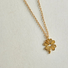 Load image into Gallery viewer, HART Small Luck and Love Clover Necklace