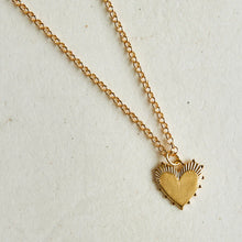 Load image into Gallery viewer, HART Small Heart of Gold Necklace