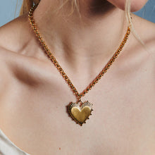 Load image into Gallery viewer, HART Heart of Gold Necklace