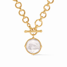 Load image into Gallery viewer, Julie Vos Gold Honeybee Demi Necklace | Iridescent Clear Crystal