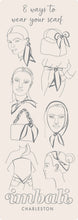Load image into Gallery viewer, Charleston Bridal Toile Scarf