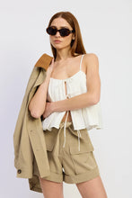 Load image into Gallery viewer, En Saison Autumn Shorts | Khaki