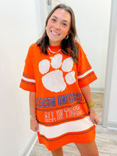 Load image into Gallery viewer, Clemson Sideline T-Shirt Dress