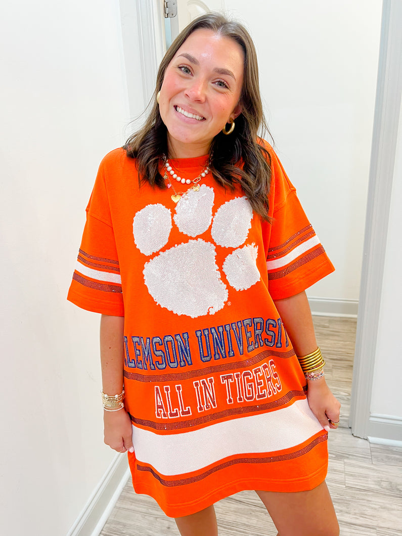 Clemson Sideline T-Shirt Dress