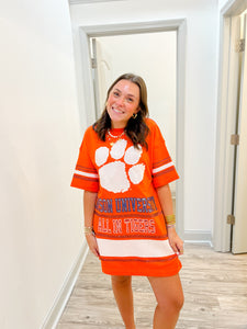 Clemson Sideline T-Shirt Dress