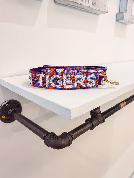 Clemson Sequin Strap