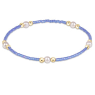 enewton Hope Purpose Pearl Bracelet - Bright Blue