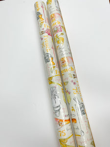 Roseanne Beck French 75 Gift Wrap