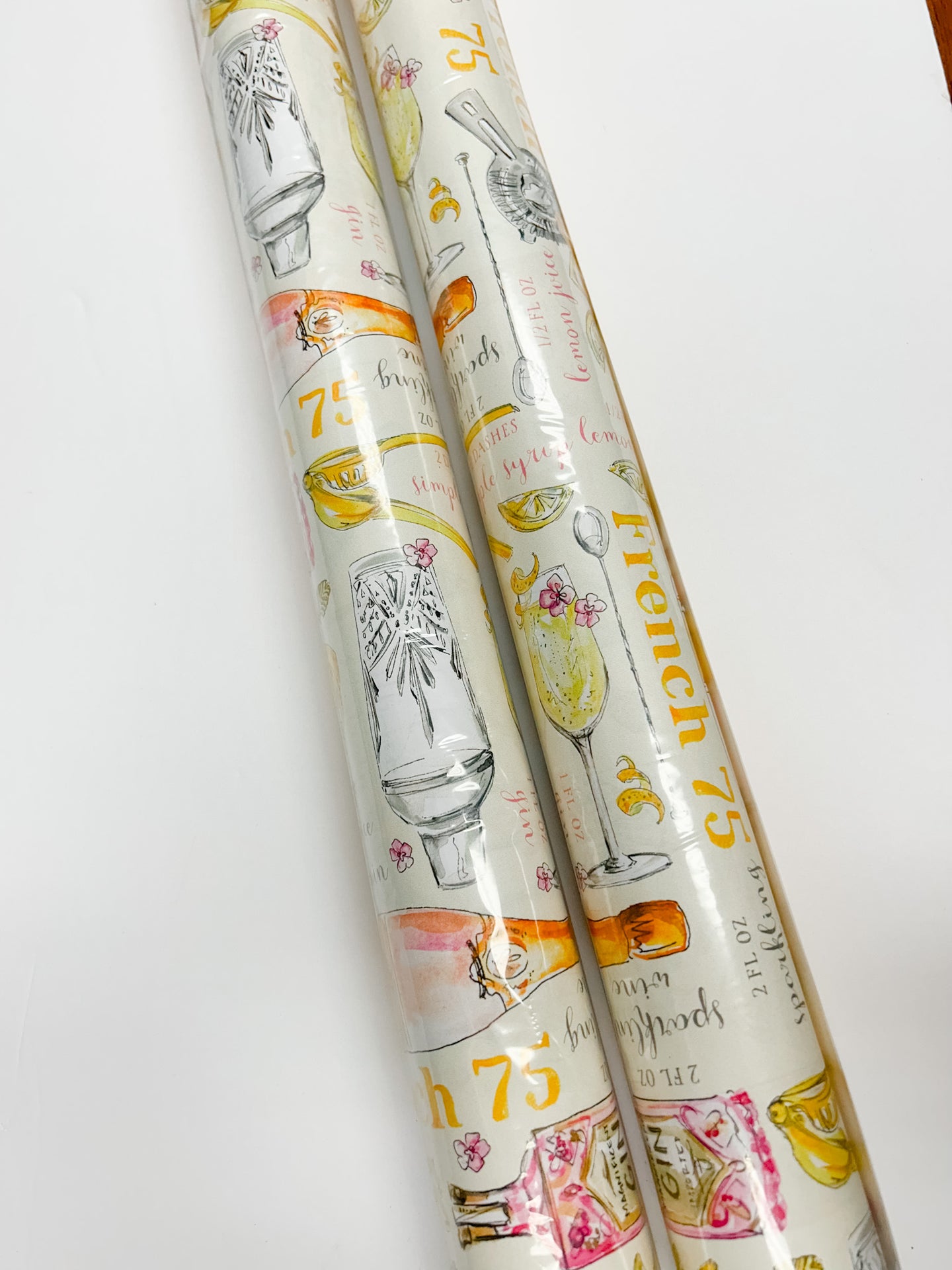 Roseanne Beck French 75 Gift Wrap